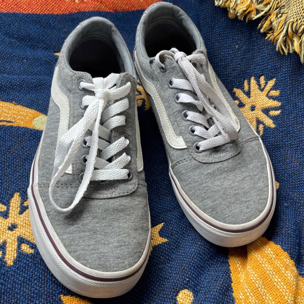 Grey Old School Vans